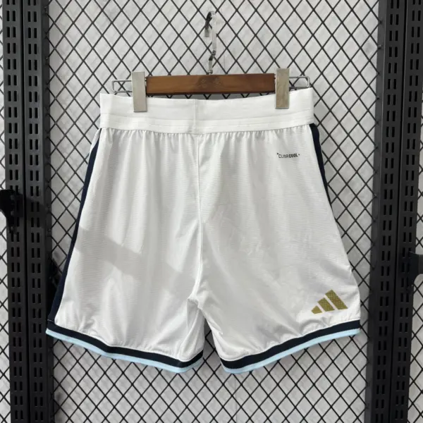 Argentina White Shorts Player