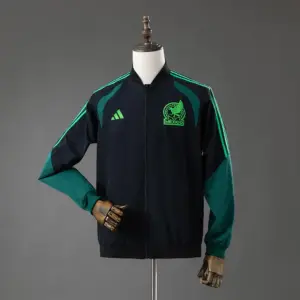 Mexico 2026 All Weather Jacket Windbreaker - Black