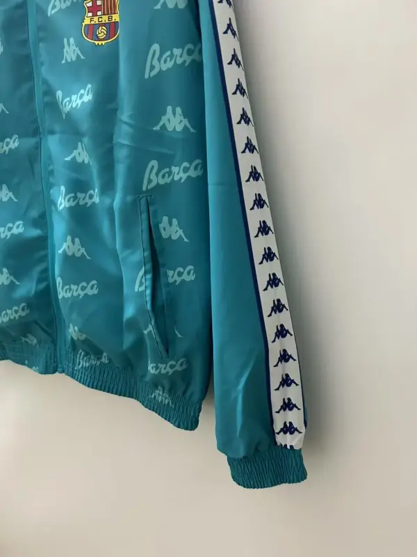 92 Bassek double-sided embroidered windbreaker