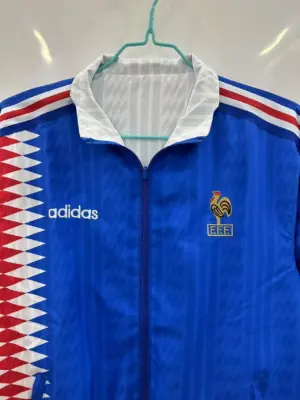 94 French main blue double-sided embroidered windbreaker