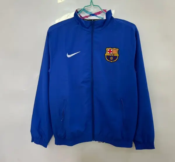 Barcelona training jacket double-sided embroidered windbreaker