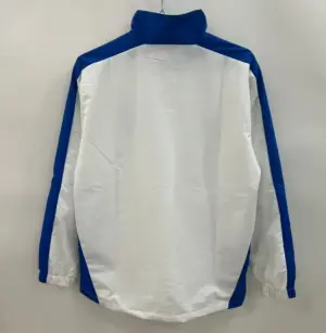 Brazilian white single-sided embroidered windbreaker