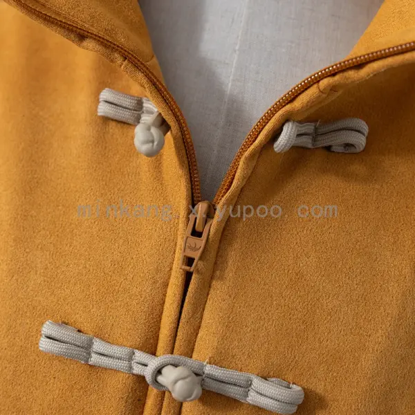 Chinese Tang suit yellow