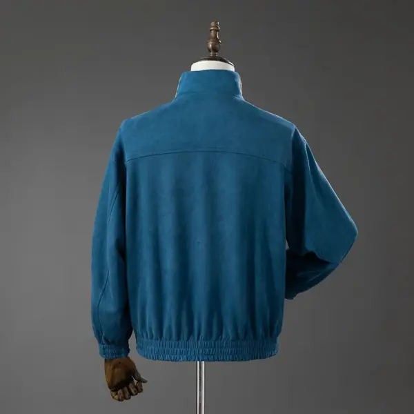 Chinese style Tang suit blue