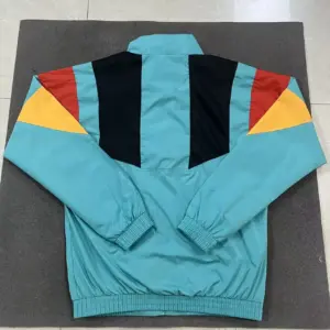 German stand collar football jacket