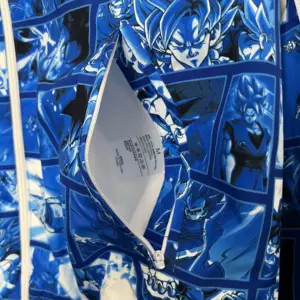 Japanese Dragon Ball double-sided silicone windbreaker