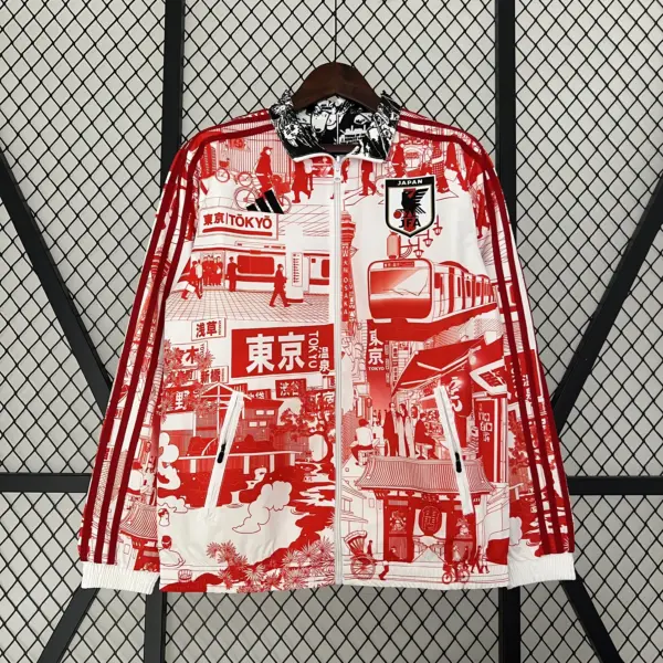 Japanese comic double-sided trench coat
