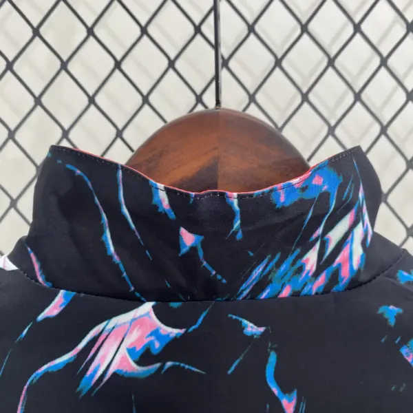 Korean red and black double-sided silicone windbreaker