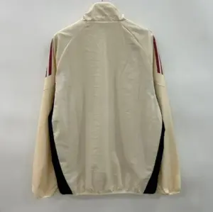Liverpool khaki single-sided embroidered trench coat