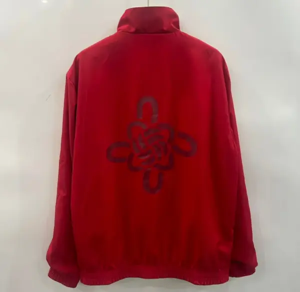 Manchester United red Chinese knot double-sided embroidered windbreaker