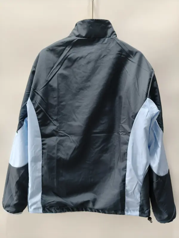 Manchester white double-sided embroidered windbreaker