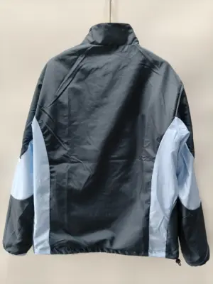 Manchester white double-sided embroidered windbreaker