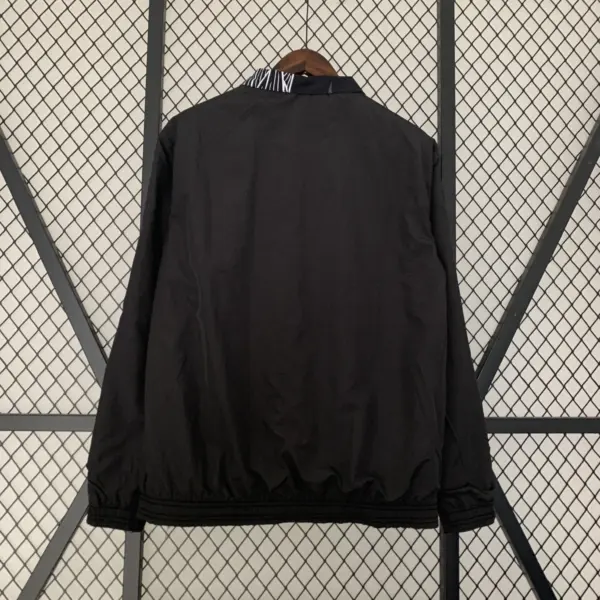 Real Madrid Black Dragon double-sided silicone windbreaker