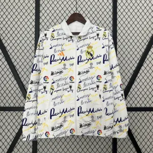 Real Madrid Graffiti Double Sided Silicone Windbreaker