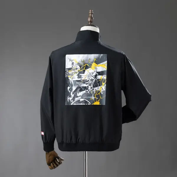 Real Madrid windbreaker embroidered style