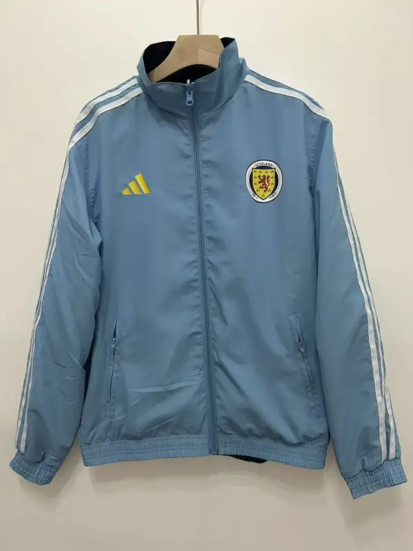 Scottish double sided silicone windbreaker