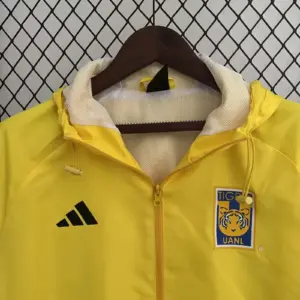 Tigers hooded single-sided windbreaker