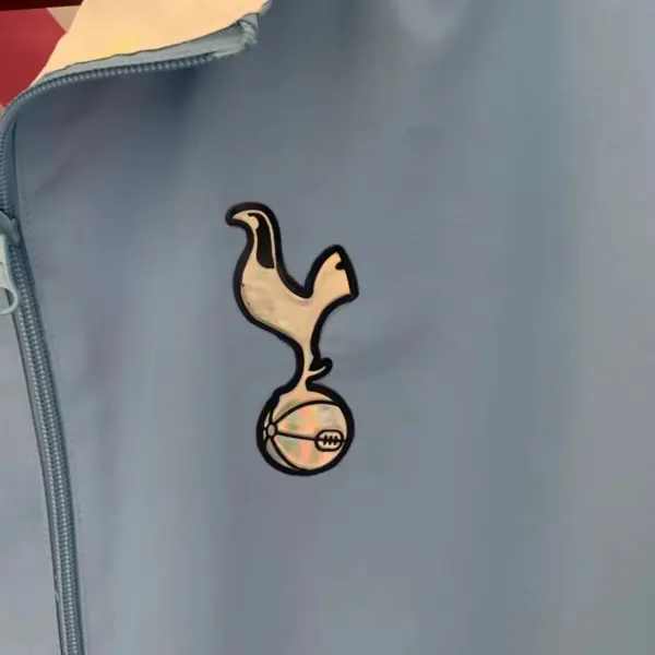 Tottenham blue double-sided silicone windbreaker