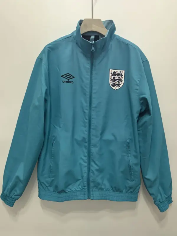 Vintage England green double-sided silicone windbreaker