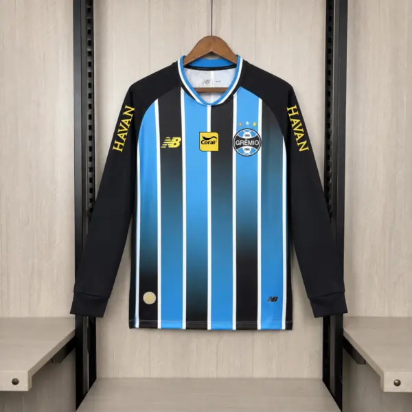 2026-27 Grêmio Long-Sleeve home All Sponsors Jersey