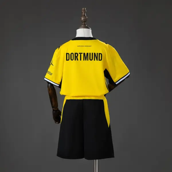 Borussia Dortmund Home Kids Kit Jersey Size：