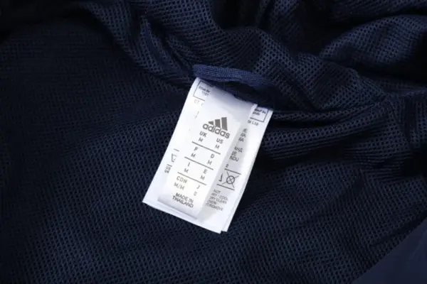 2025 Adidas Royal Blue Half Zipper Jacket+Long Pants