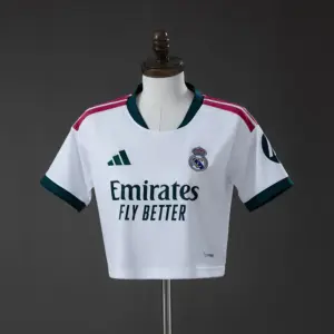 Real Madrid Home Crop Jersey
