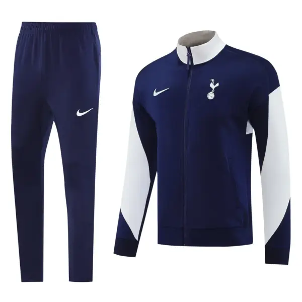 2025 NIKE BlackWHITE Full Zipper Jacket + Long Pants
