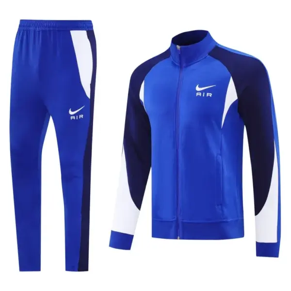2025 NIKE BlueNavy Full Zipper Jacket + Long Pants
