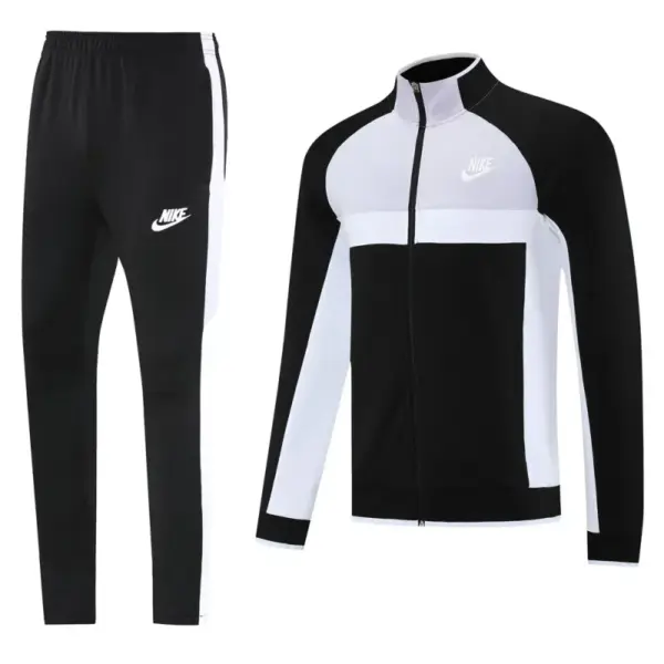 2025 Nike GreyBlack Full Hoodie Zipper Jacket +Long Pants