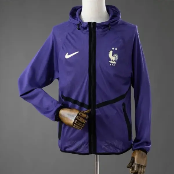 2026 France Football Anthem Jacket - Purple