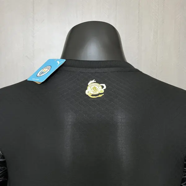 Player Edition 2024-25 Manchester City Year of the Dragon Special Black Jersey