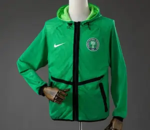 2026 Nigeria Football Anthem Jacket - Green
