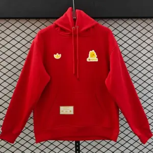 Adidas x AS Roma Retro Embroidered Logo Hoodie 9 Colors
