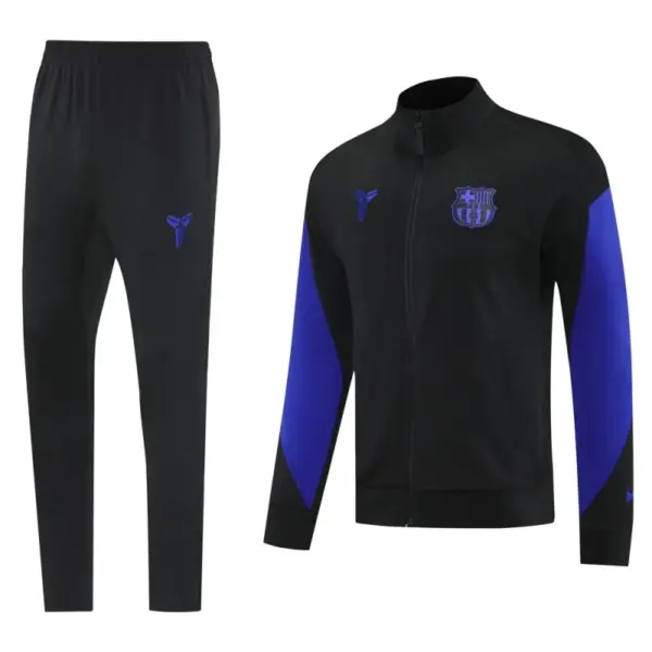 Barcelona BlackBlue Full Zipper Jacket +Long Pants