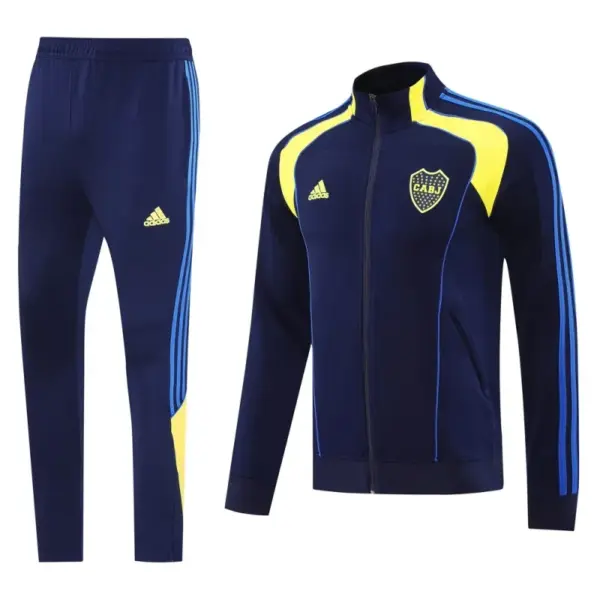 Boca Juniors Navy Full Zipper Jacket + Long Pants
