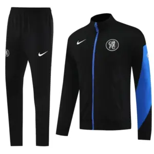 Chelsea BlackBlue Full Zipper Jacket +Long Pants