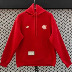 Flamengo Retro Embroidered Logo Hoodie 9 Colors