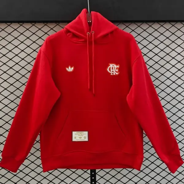 Flamengo Retro Embroidered Logo Hoodie 9 Colors