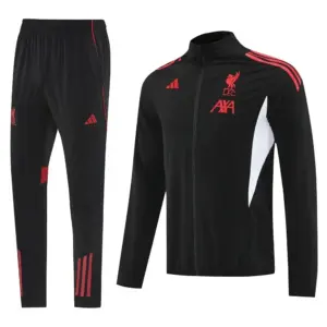 Liverpool Black Half Zipper Jacket+Long Pants