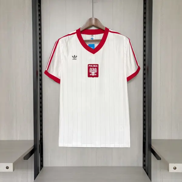 Retro 1982 Poland Home Jersey
