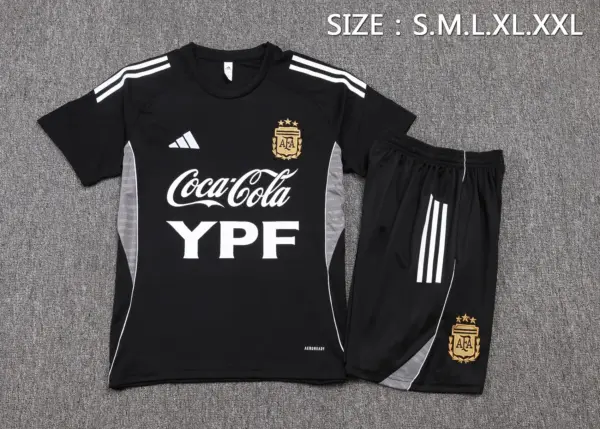2526 Short Sleeve Argentina Black-Argentina