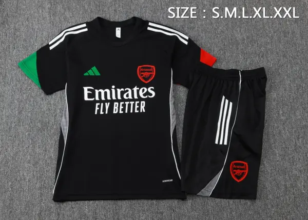 2526 Short Sleeve Arsenal Black-Arsenal