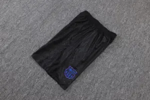 2526 Short Sleeve Barcelona Black (Steel Print)-Barcelona