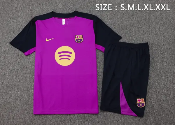 2526 Short Sleeve Barcelona Purple-Barcelona