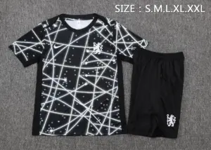 2526 Short Sleeve Chelsea Black Starry Sky Inkjet-Chelsea