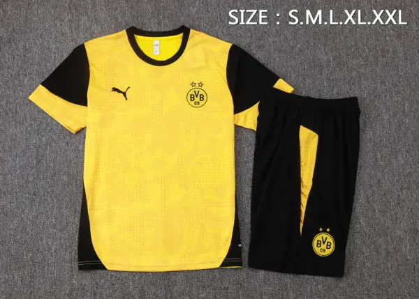 2526 Short Sleeve Dortmund Yellow Inkjet-Dortmund