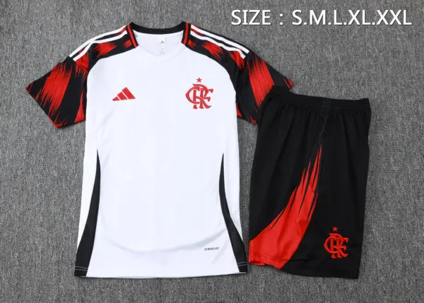2526 Short Sleeve Flamengo White-Flamengo