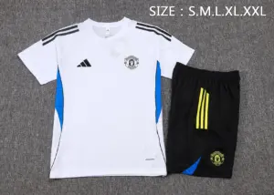 2526 Short Sleeve Manchester United White-Manchester United