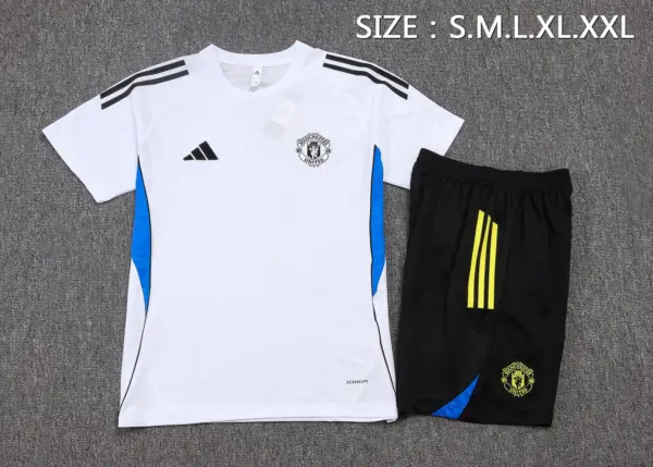 2526 Short Sleeve Manchester United White-Manchester United